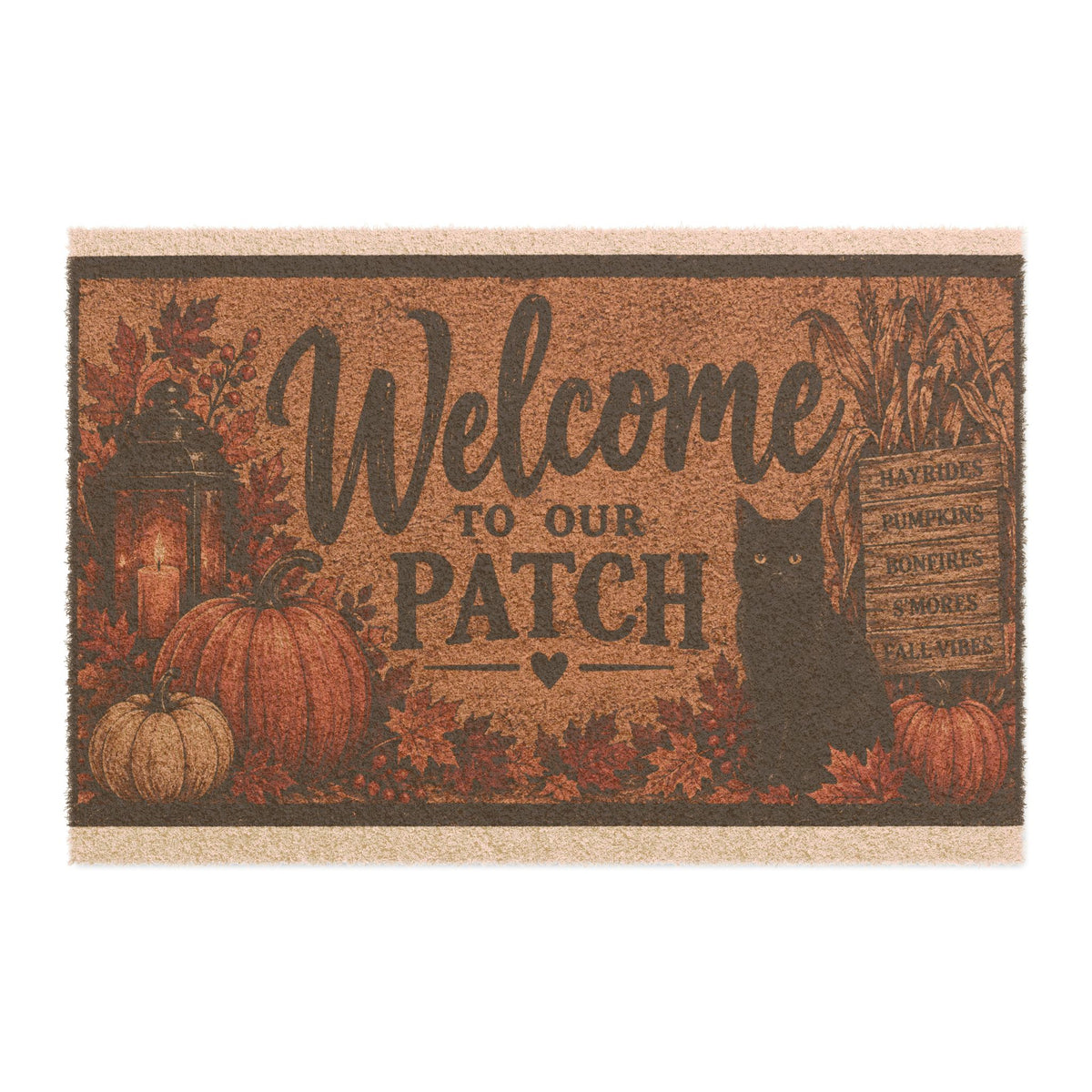 Welcome to Our Patch Doormat